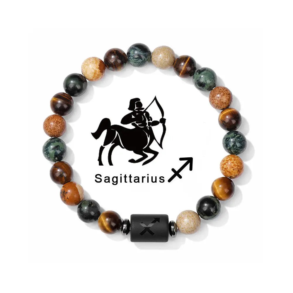 Healing Zodiac Bracelet – Tiger Eye & Natural Gemstone Jewelry - Gems Ritual