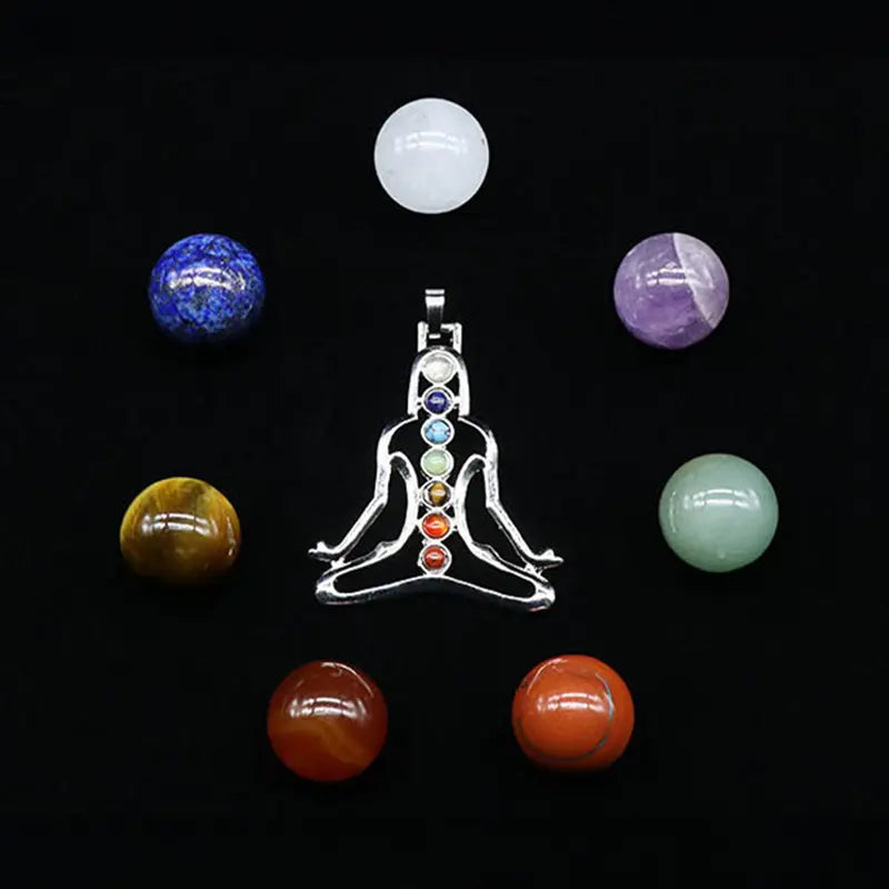 Energy Aligning Chakra Stones for Meditation & Yoga - Gems Ritual