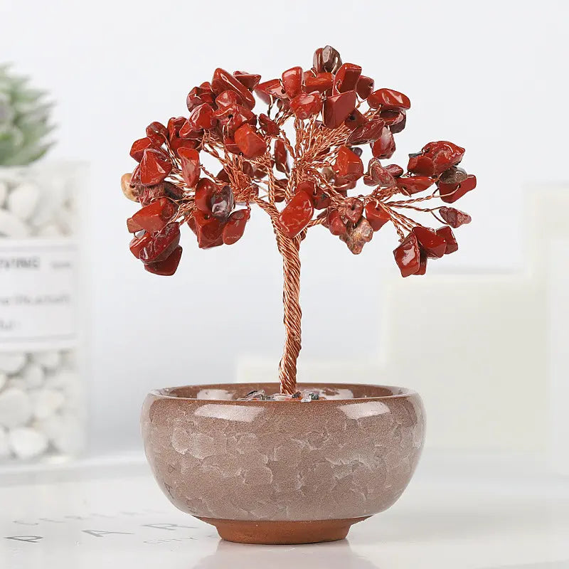 Crystal Energy Tree of Life – A Symbol of Growth and Harmony Gems Ritual