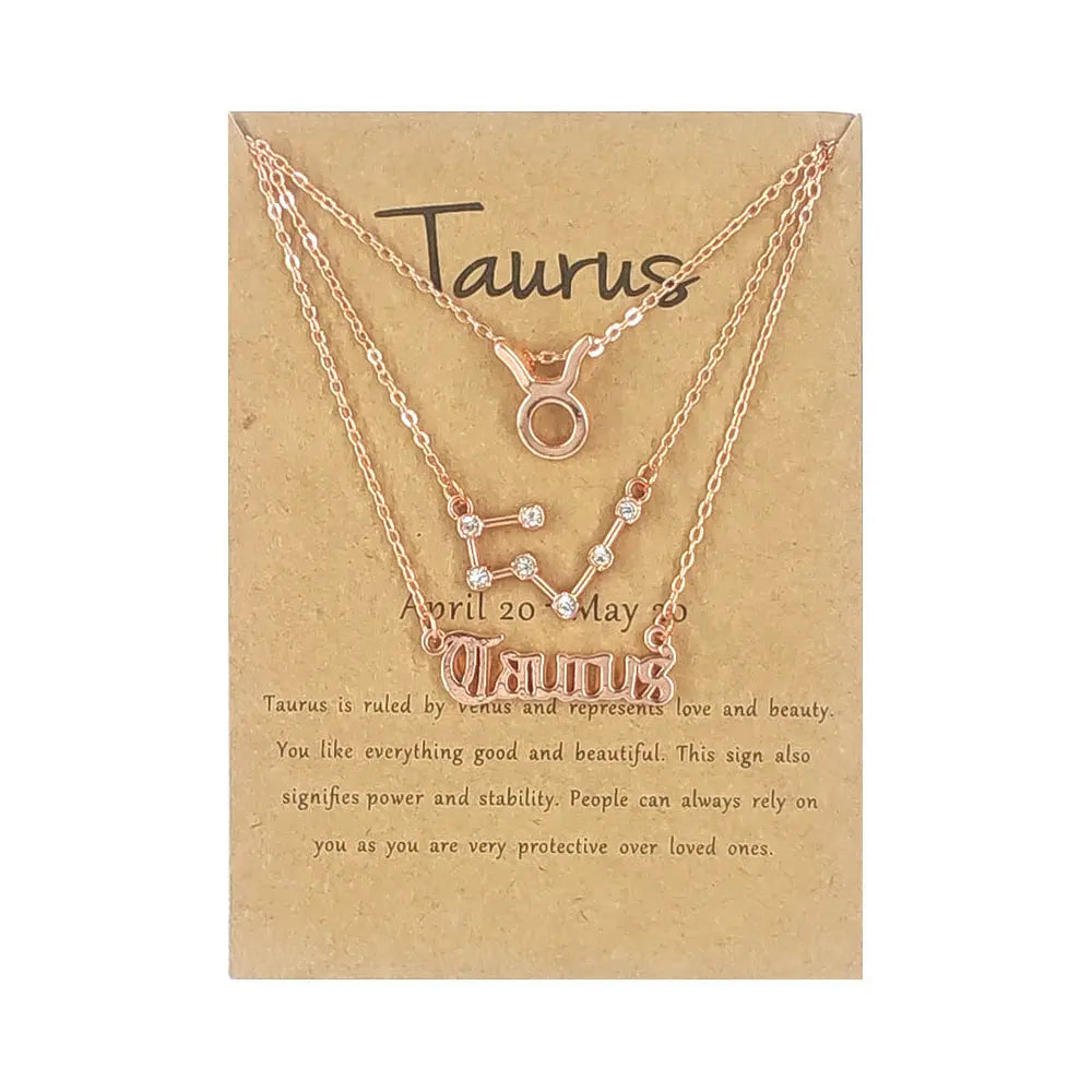 Birthstone Necklaces – Modern Design with Astrological Charms - Gems Ritual