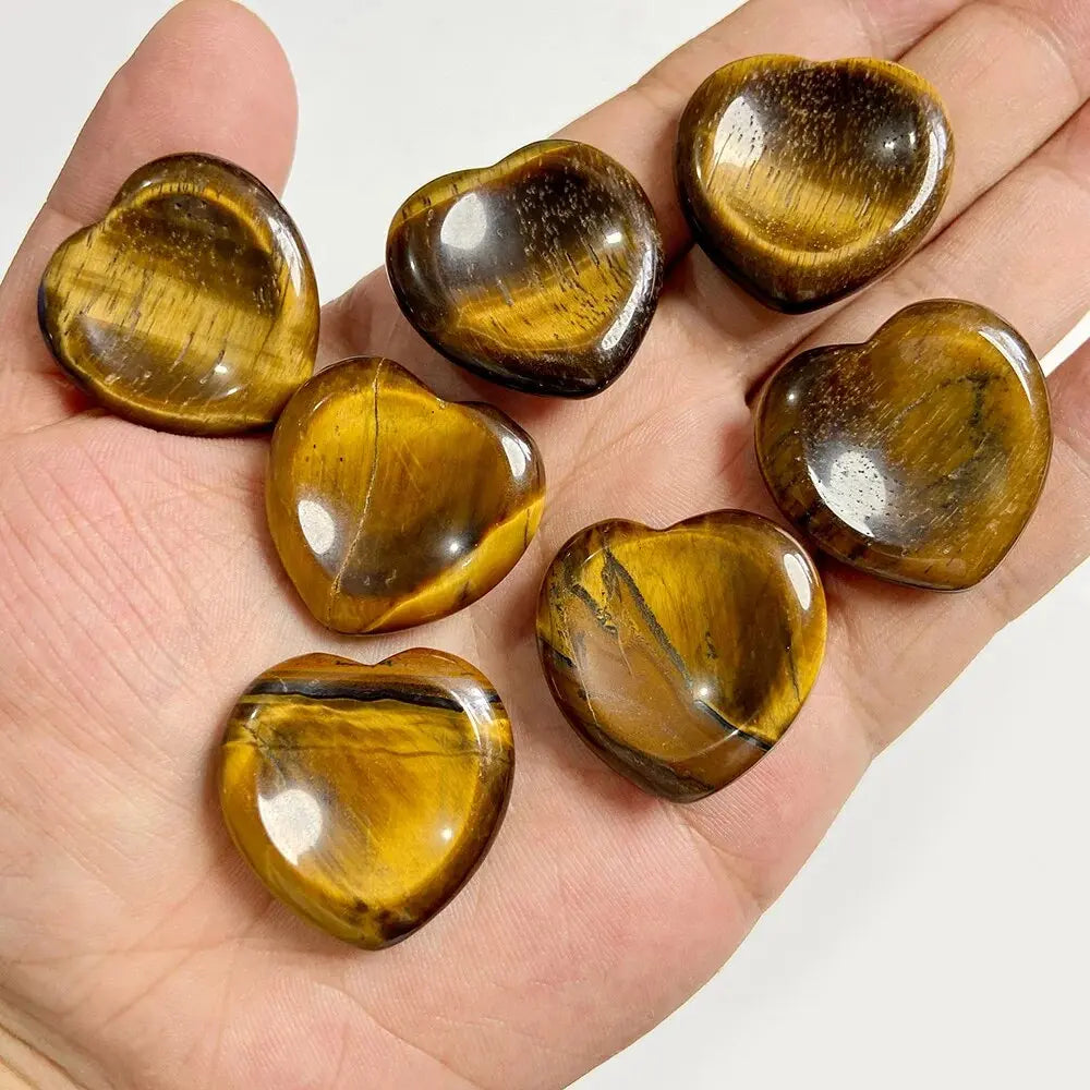 Heart Hand Stone Massage Set – Relaxation in Your Palm - Gems Ritual