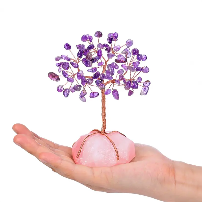 Crystal Energy Tree – Attract Wealth, Peace & Positivity - Gems Ritual