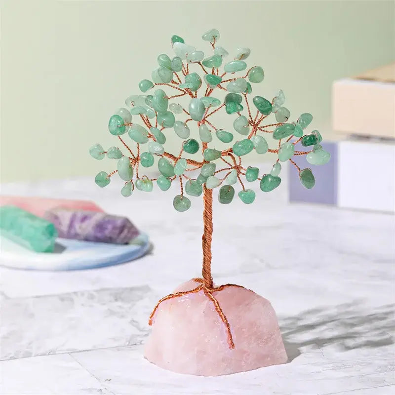 Crystal Energy Tree – Attract Wealth, Peace & Positivity - Gems Ritual