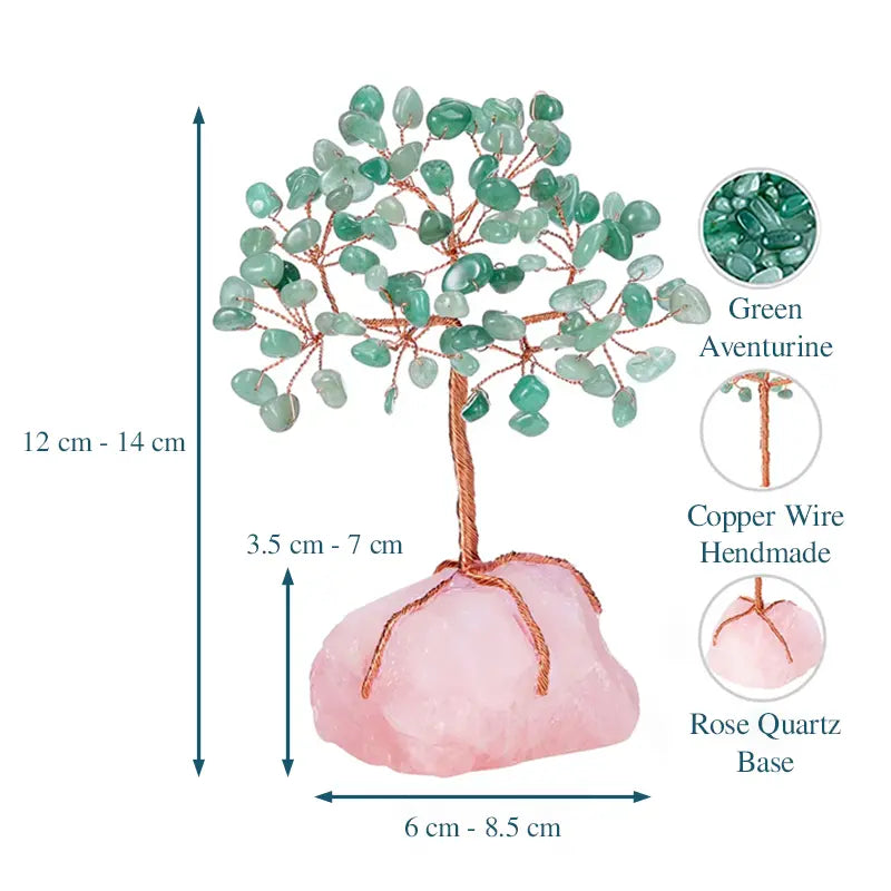 Crystal Energy Tree – Attract Wealth, Peace & Positivity - Gems Ritual