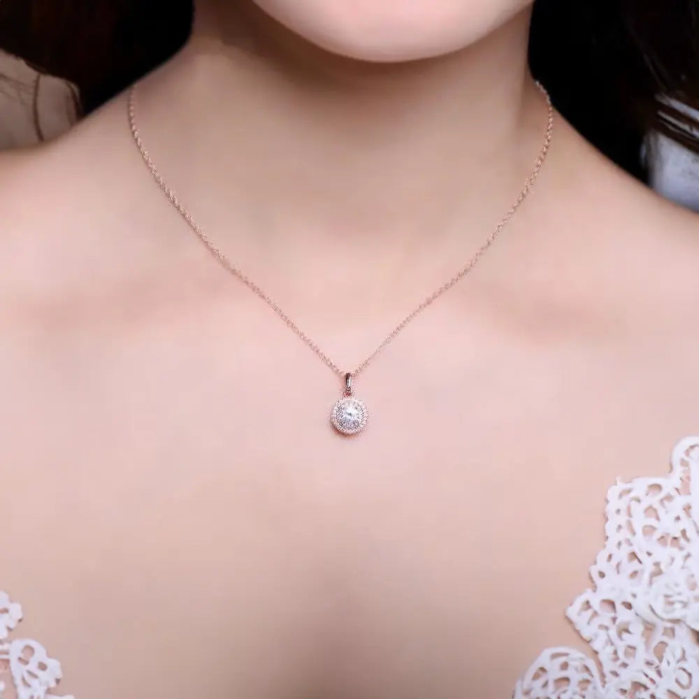 Sparkling Zircon Stone Pendant for Timeless Style and Versatility Gems Ritual