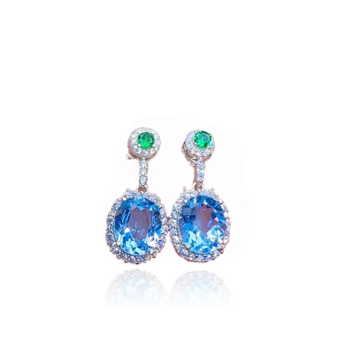 Aurora Blue Topaz Jewelry Set – A Symbol of Love Gems Ritual