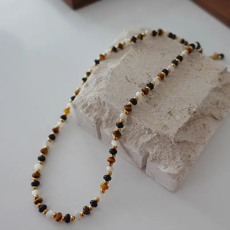 Bohemian Gemstone & Pearl Necklace – A Unique Blend of Color, Energy, and Style Gems Ritual