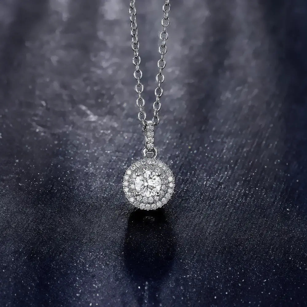 Sparkling Zircon Stone Pendant for Timeless Style and Versatility Gems Ritual
