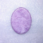 Natural Crystal Thumb Stone – Oval Worry Stone for Stress Relief & Meditation - Gems Ritual