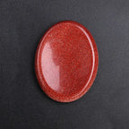 Natural Crystal Thumb Stone – Oval Worry Stone for Stress Relief & Meditation - Gems Ritual