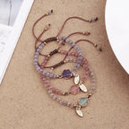 Adjustable Natural Crystal Quartz Bracelet – Graceful and Versatile Gems Ritual