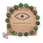 Unisex Agate Bead Bracelet – Elegance with a Touch of Energy - Gems Ritual