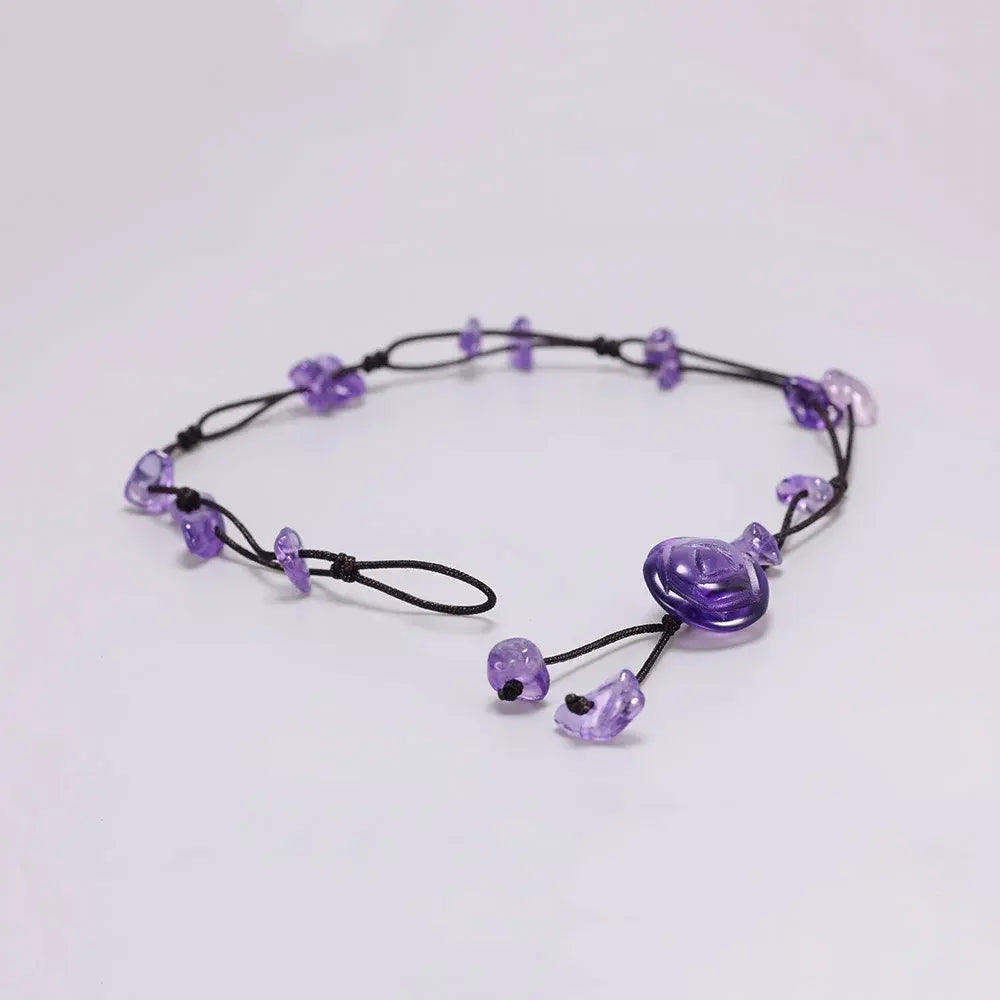 A Chic Crystal Anklet Infused with Healing Energy Gems Ritual