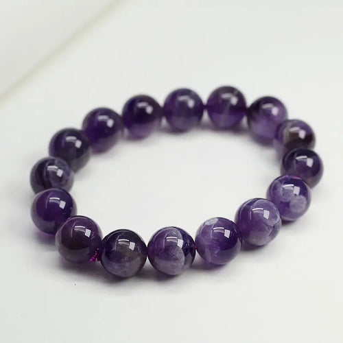 A Natural Amethyst Bracelet to Inspire Harmony & Strength Gems Ritual