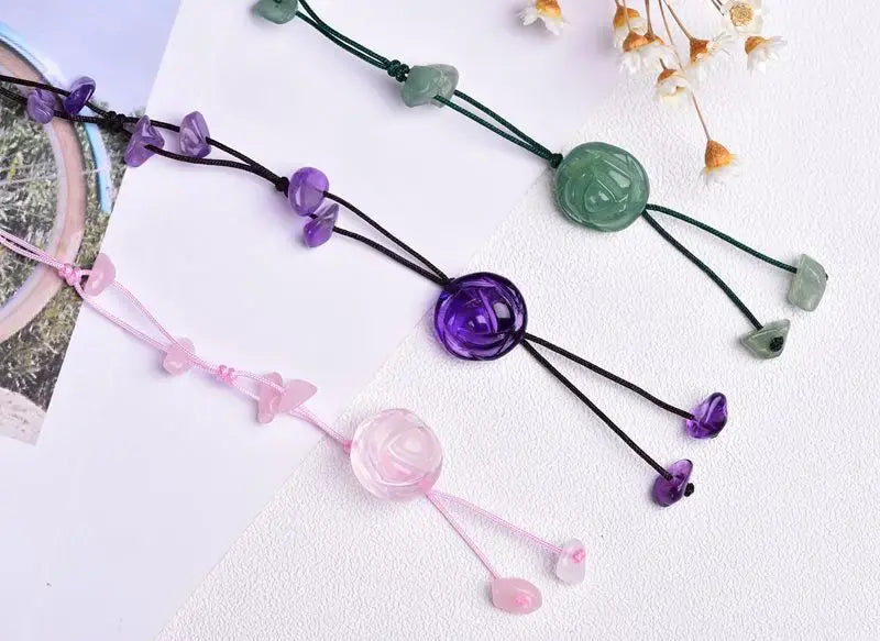 A Chic Crystal Anklet Infused with Healing Energy Gems Ritual