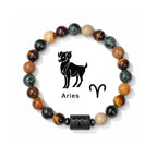 Healing Zodiac Bracelet – Tiger Eye & Natural Gemstone Jewelry - Gems Ritual