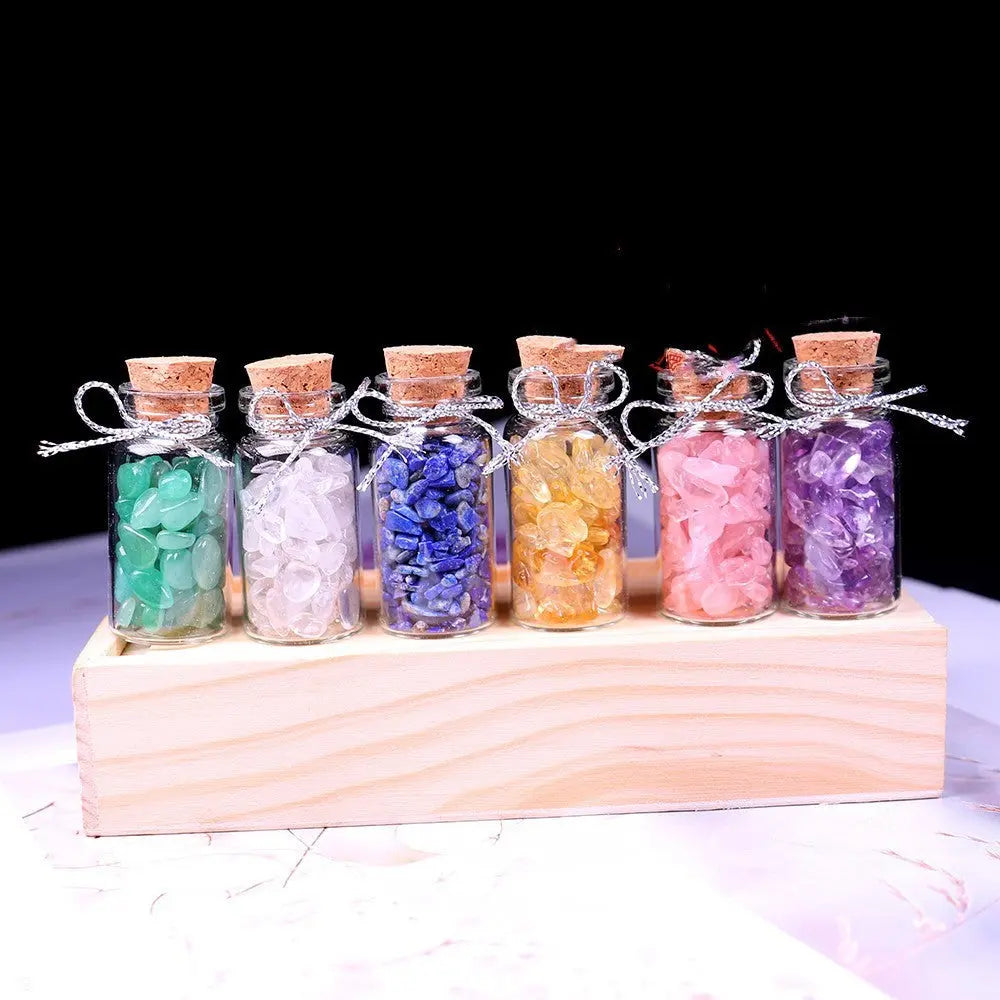 Natural Stone Crystal Energy Kit in Gift Box Gems Ritual