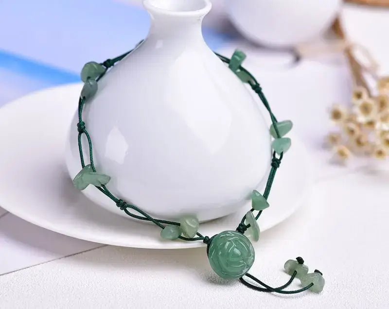 A Chic Crystal Anklet Infused with Healing Energy Gems Ritual