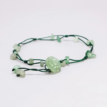 A Chic Crystal Anklet Infused with Healing Energy Gems Ritual