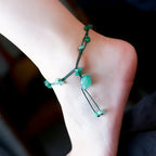 A Chic Crystal Anklet Infused with Healing Energy Gems Ritual