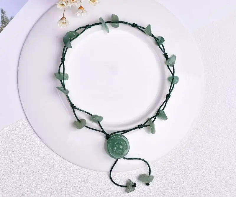 A Chic Crystal Anklet Infused with Healing Energy Gems Ritual