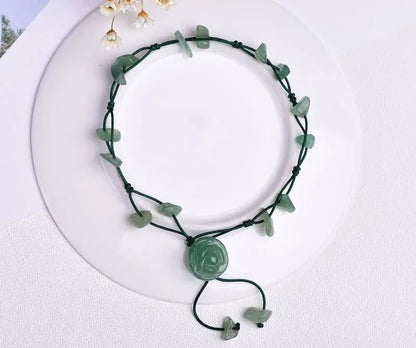 A Chic Crystal Anklet Infused with Healing Energy Gems Ritual