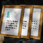 Birthstone Stones Crystal Decor for Zodiac & Astrology Lovers - Gems Ritual
