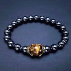 Royal Crown Gemstone Bracelet – Natural Stone Beads Gems Ritual