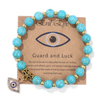 Unisex Agate Bead Bracelet – Elegance with a Touch of Energy - Gems Ritual
