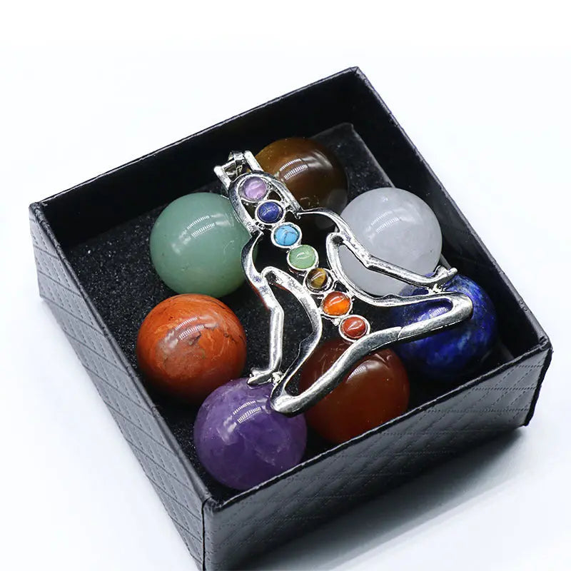 Energy Aligning Chakra Stones for Meditation & Yoga - Gems Ritual