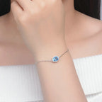 Modern Chic Women’s Jewelry – Stunning Blue Topaz Bracelet - Gems Ritual