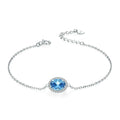Modern Chic Women’s Jewelry – Stunning Blue Topaz Bracelet - Gems Ritual