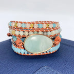 Agate & Jasper Charm Bracelet – A Playful Layered Design for Positive Energy Gems Ritual