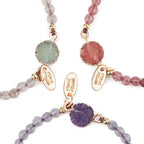 Adjustable Natural Crystal Quartz Bracelet – Graceful and Versatile - Gems Ritual