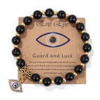 Unisex Agate Bead Bracelet – Elegance with a Touch of Energy - Gems Ritual