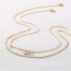 Butterfly Zircon Necklace with Natural Stones Gems Ritual