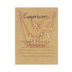 Birthstone Necklaces – Modern Design with Astrological Charms - Gems Ritual