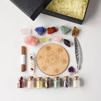 Ultimate Crystal Energy Kit with Chakra Healing Set Gems Ritual