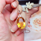 Natural Citrine Jewelry Set – A Touch of Golden Glow - Gems Ritual