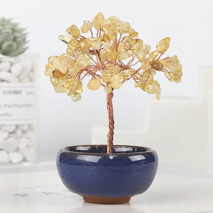 Natural Crystal Lucky Tree Fortune