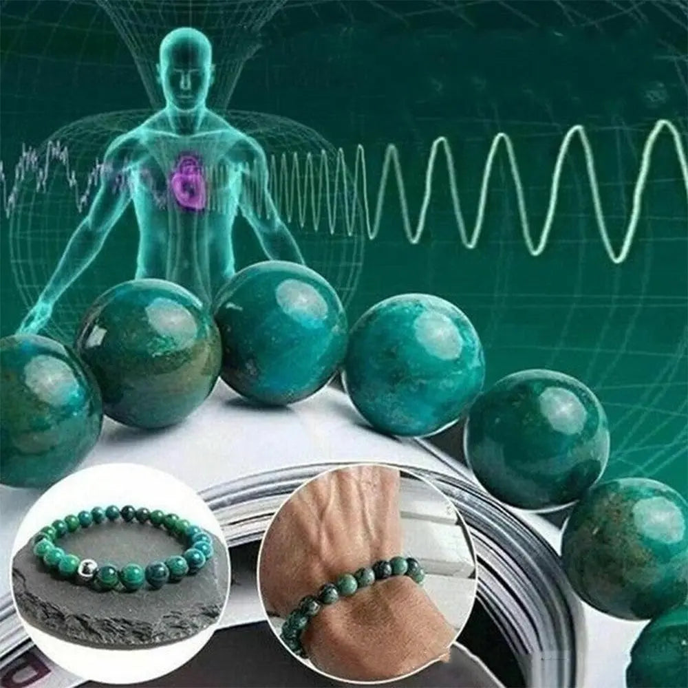 Natural Malachite Bracelet – Strength & Protection Jewelry - Gems Ritual