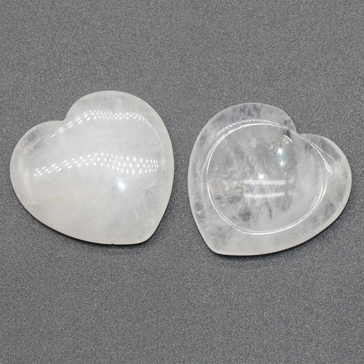 Natural Crystal Heart Stone – Pocket-Sized Energy Healing Gems Ritual