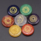 Feng Shui Chakra Gems Set – Healing Energy Crystals for Meditation Gems Ritual