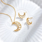 Mystic Moon Zircon Jewelry Set: Cosmic Beauty for Every Occasion - Gems Ritual