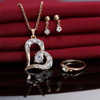 Heart Necklace – Sentimental Jewelry Set for Women - Gems Ritual