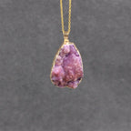 Natural Raw Crystal Pendant for Healing Energy - Gems Ritual