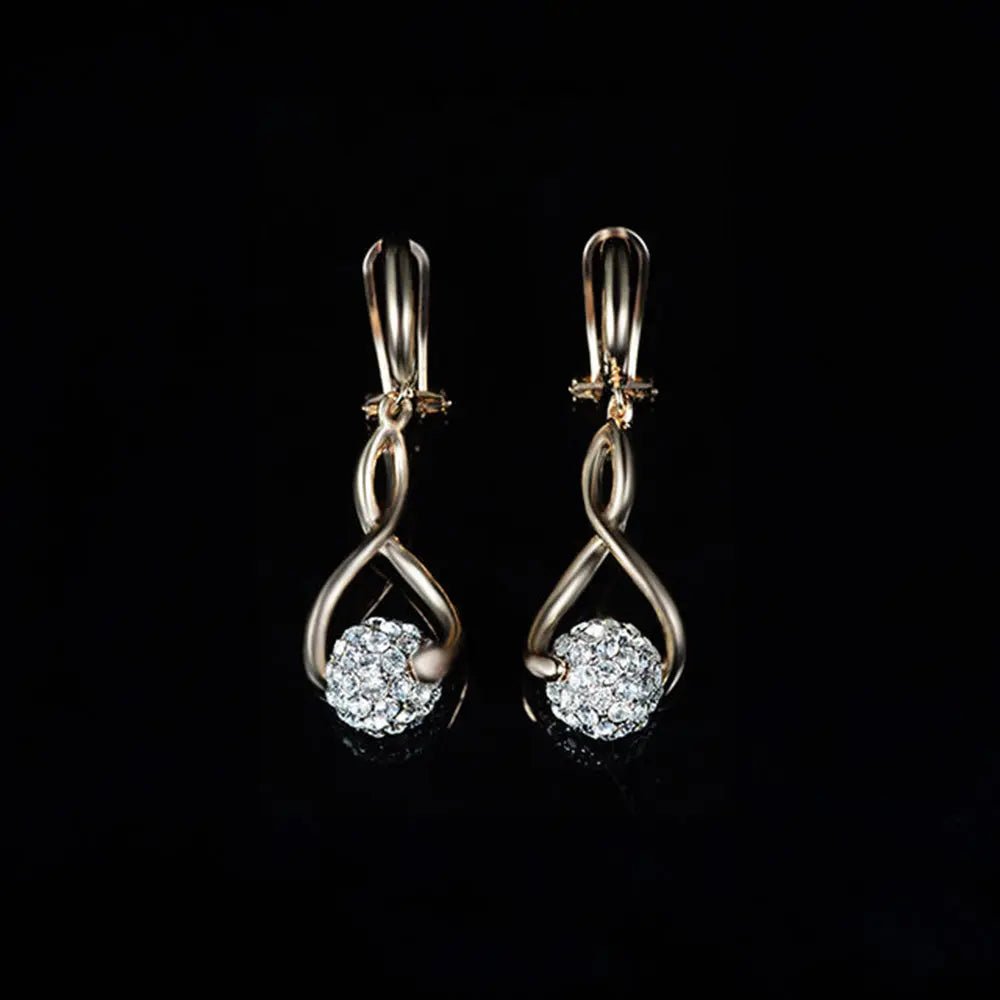Elite Women's Vintage Necklace and Earring's Set - Gems Ritual