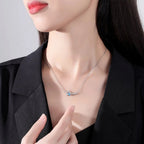 Crystal Zircon Set – Necklace, Earrings and Bracelet with Natural Stones - Gems Ritual