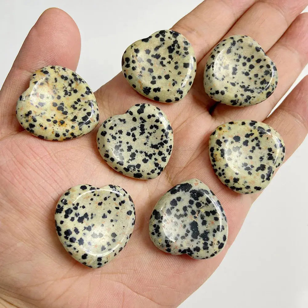 Heart Hand Stone Massage Set – Relaxation in Your Palm - Gems Ritual