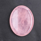 Natural Crystal Thumb Stone – Oval Worry Stone for Stress Relief & Meditation - Gems Ritual